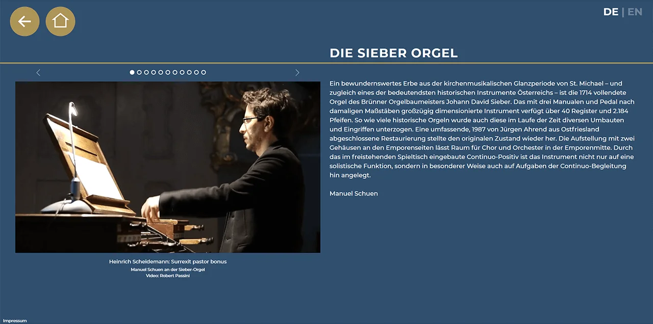 St. Michael Sieber Orgel