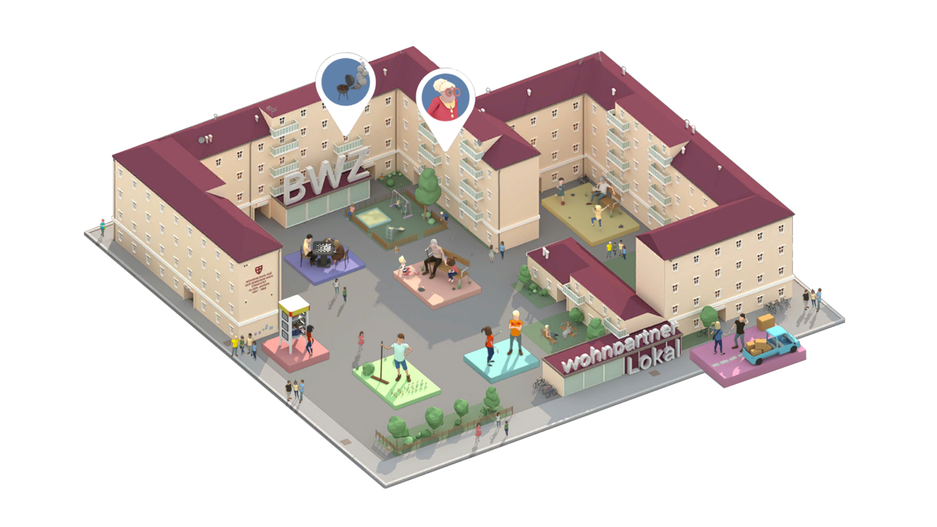 Wohnpartner HTML5 Spiel